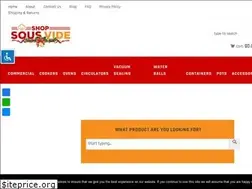 Sites similar to shopsousvide.com