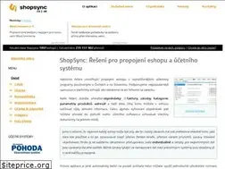Sites similar to shopsync.cz