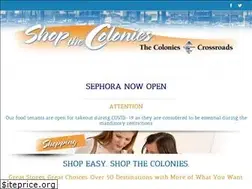 Sites similar to shopthecolonies.com