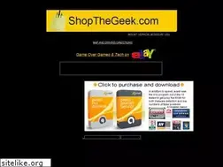 Sites similar to shopthegeek.com