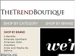 Sites similar to shopthetrendboutique.com