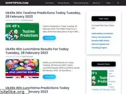 Sites similar to shoptips24.com