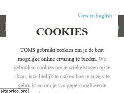 Sites similar to shoptoms.nl