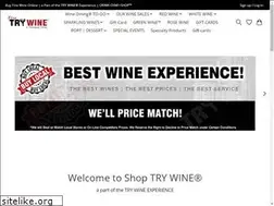 Sites similar to shoptrywine.com