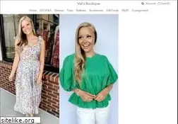 Sites similar to shopvalsboutique.com