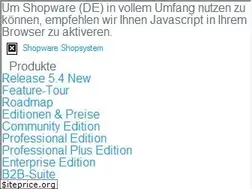 Sites similar to shopware.de