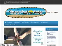 Sites similar to shorefootandankle.com