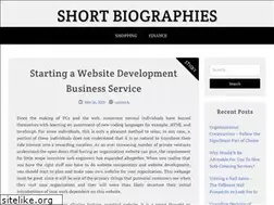 Sites similar to short-biographies.com