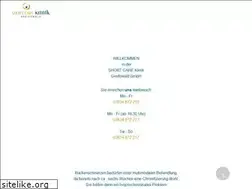 Sites similar to short-care-klinik.de