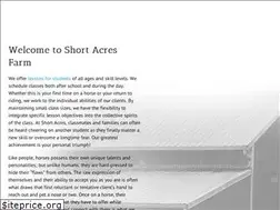 Sites similar to shortacresfarm.com