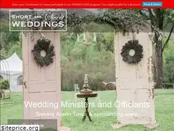 Sites similar to shortandsweetweddings.com