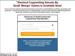 Sites similar to shortcutcopywritingsecrets.com