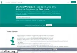 Sites similar to shortcutworld.com