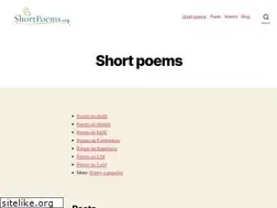 Sites similar to shortpoems.org