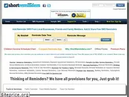 Sites similar to shortreminders.com