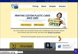 Sites similar to shortrunplasticcards.com