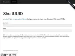 Sites similar to shortuuid.com