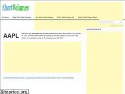 Sites similar to shortvolumes.com