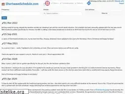 Sites similar to shortwaveschedule.com