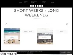 Sites similar to shortweeks-longweekends.com
