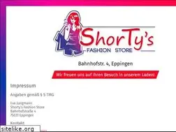 Sites similar to shortysfashionstore.de