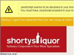 Sites similar to shortysliquor.com.au