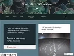 Sites similar to shotlefttodatascience.com