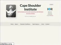 Sites similar to shoulderinstitute.co.za