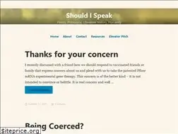 Sites similar to shouldispeak.com