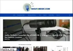 Sites similar to shout4music.com