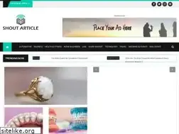 Sites similar to shoutarticle.com