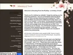 Sites similar to shoutingfromtherooftop.com