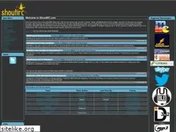 Sites similar to shoutirc.com