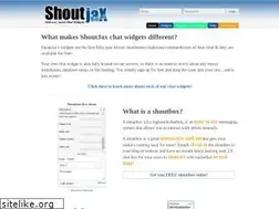 Sites similar to shoutjax.com