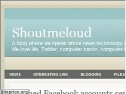 Sites similar to shoutmeloud.blogspot.in