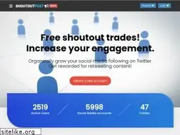 Sites similar to shoutoutpost.com