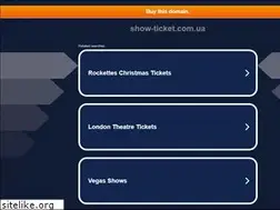 Sites similar to show-ticket.com.ua