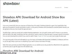 Sites similar to showbox-apk.co