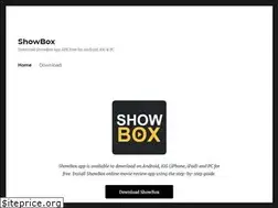 Sites similar to showbox.ink