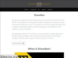 Sites similar to showbox.zone