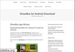 Sites similar to showboxdownloadmovies.com