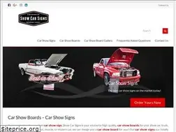 Sites similar to showcarsign.com