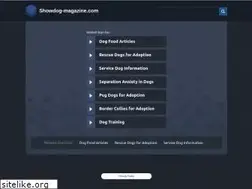 Sites similar to showdog-magazine.com