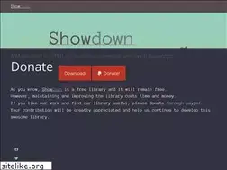 Sites similar to showdownjs.github.io