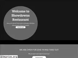 Sites similar to showdownsrestaurant.com