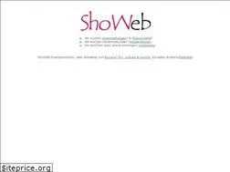 Sites similar to showeb.de