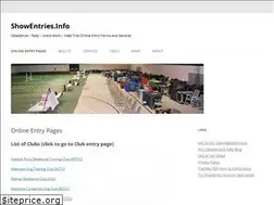 Sites similar to showentries.info