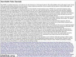 Sites similar to showmedo.com