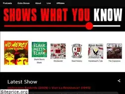 Sites similar to showswhatyouknow.com