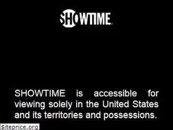 Sites similar to showtime.com